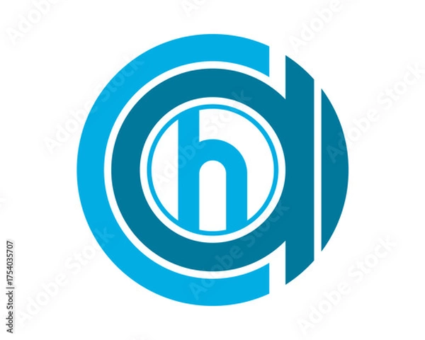 Obraz CAH letter logo