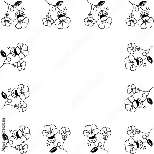 Fototapeta Digital paper, heart paper, seamless paper, seamless pattern, pattern, boho, boho pattern, paper	