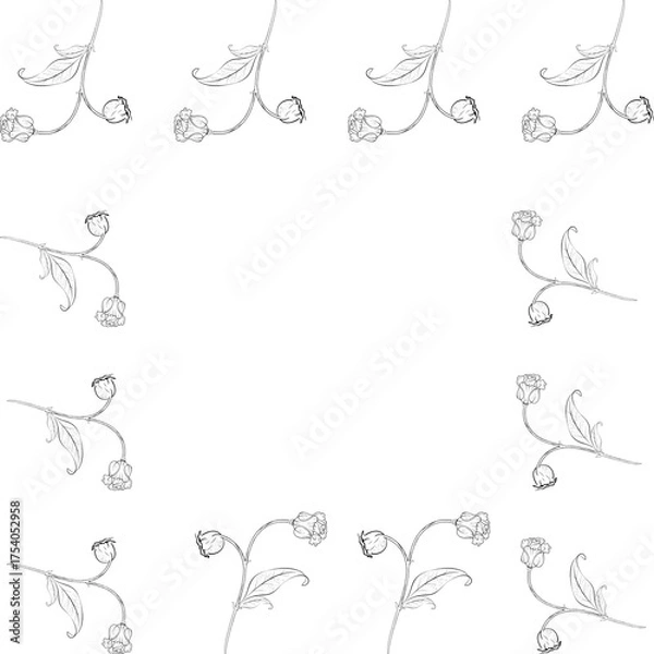 Fototapeta Digital paper, heart paper, seamless paper, seamless pattern, pattern, boho, boho pattern, paper	