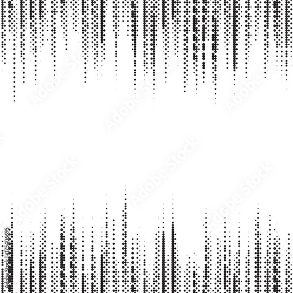 Obraz Monochrome digital equalizer background, music equalizer