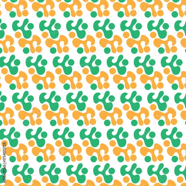 Fototapeta Pattern Template Design