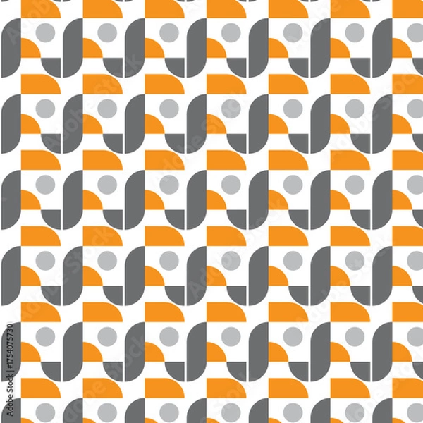 Fototapeta Simple Minimalistic Creative Pattern Template Design