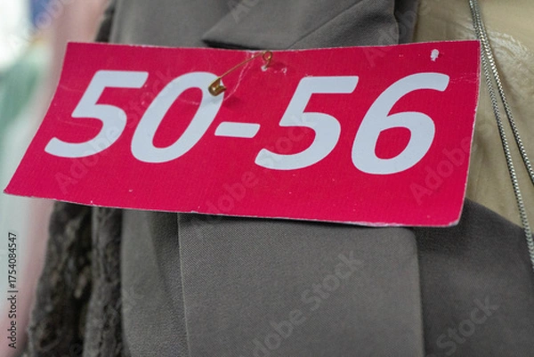 Obraz size on paper number