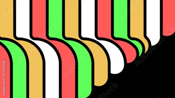 Obraz Cartoon Pop Transitions