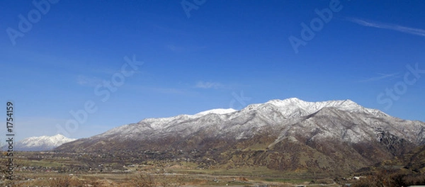 Obraz wasatch in white
