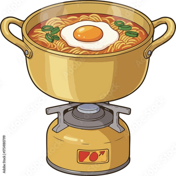 Obraz 라면 냄비