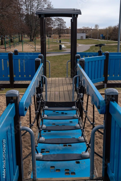 Obraz Children 's playground in Tallinn (Estonia)