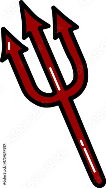 Fototapeta Frankenstein monster hand drawn icon