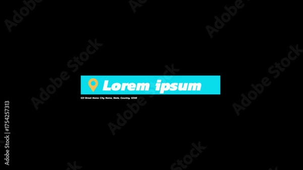 Obraz Location Title 3