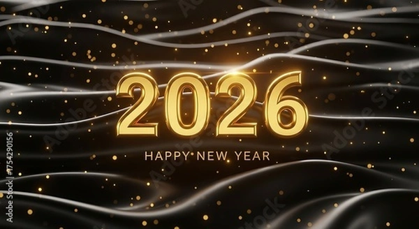 Fototapeta happy new year 2026