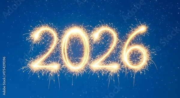 Fototapeta happy new year 2026