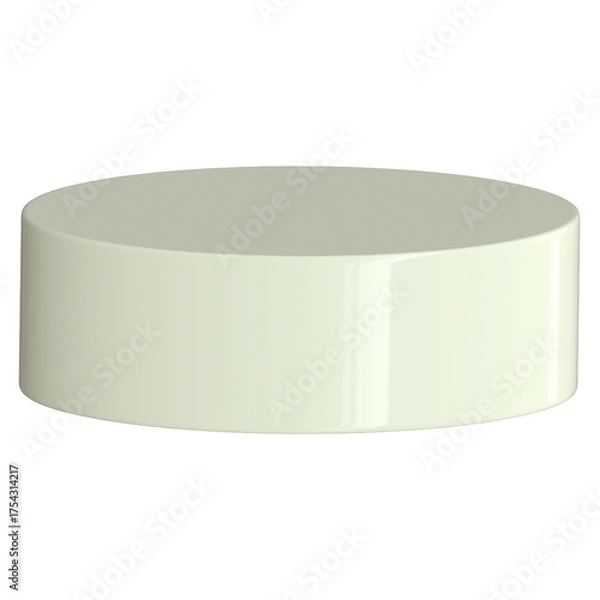 Fototapeta Minimal Round Display Stand
