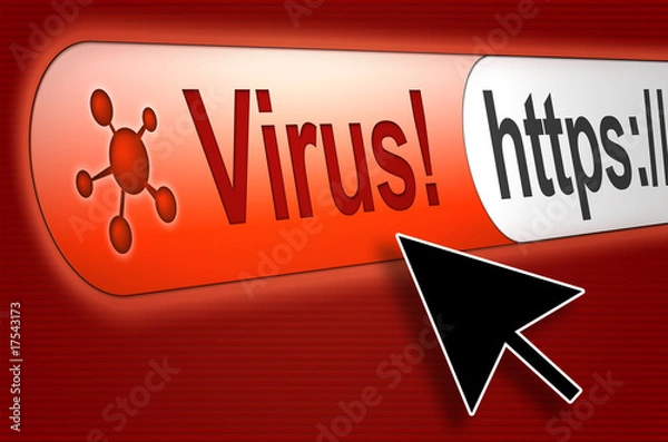 Obraz Internet Virus