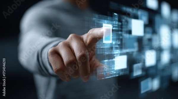 Obraz Digital transformation strategy integrates technology, culture, and operations to modernize organizations and unlock new levels of efficiency and growth.
