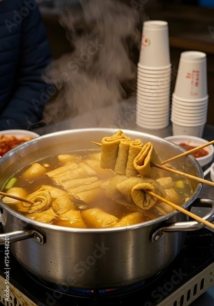 Obraz Korean fish cake soup-03