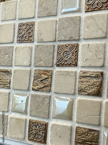 Obraz ceramic tile mosaic