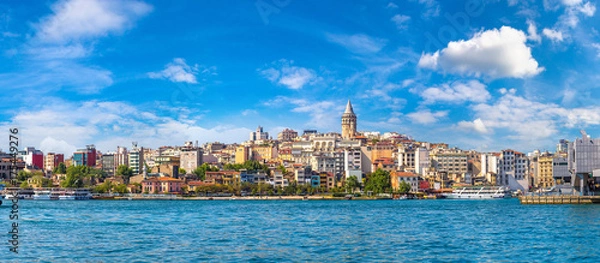Obraz Wieża Galata w Stambule w Turcji