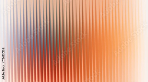 Fototapeta Abstract vertical lines with warm gradient