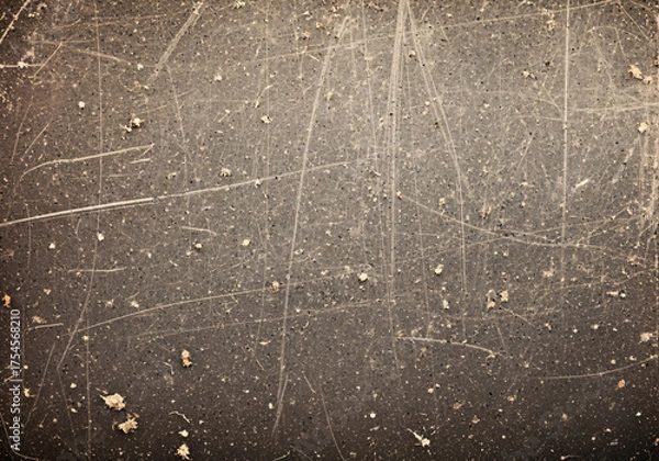 Fototapeta Abstract grunge texture background with scratches and dust