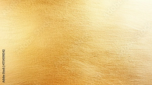 Obraz Elegant golden texture with smooth surface highlighting rich hues and subtle variations in light and shadow for creative uses