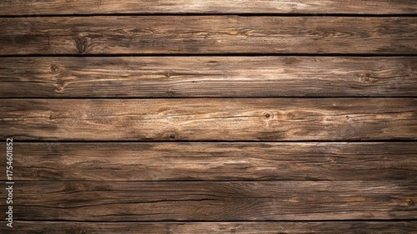 Obraz Rustic Wooden Texture Background for Design, Arts, Crafts, and Interior Decoration Purposes in Warm Brown Tones