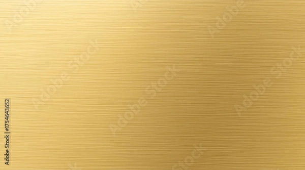 Obraz Brushed gold metal texture with subtle sheen, creating luxurious and elegant appearance