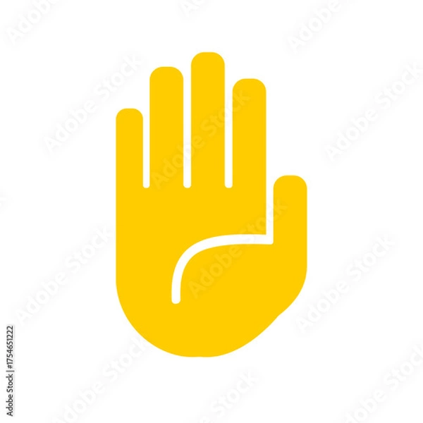 Obraz vector hand icon