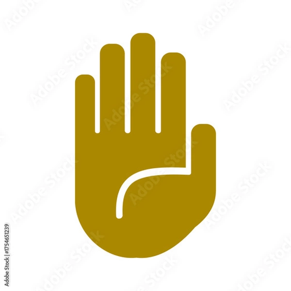 Obraz vector hand sign