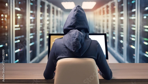 Fototapeta Our Hacker Background Image isn't just a decoration; it's a bold statement. it's perfect for cybersecurity professionals and enthusiasts alike. Unlock the potential of your digital space.