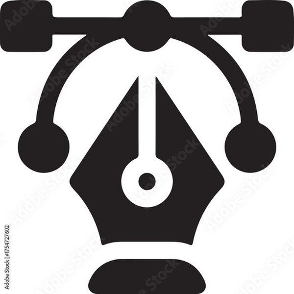 Fototapeta Mega set of icons in trendy line style. Business, ecommerce, finance, accounting. Big set Icons collection. Vector illustration