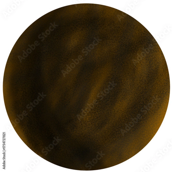 Obraz The moon on a white background