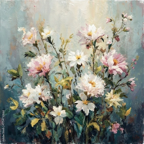 Obraz flowers in the garden