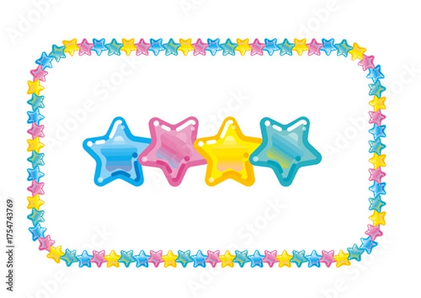 Obraz ブラシ登録して自由自在にアレンジ！星のエレメント