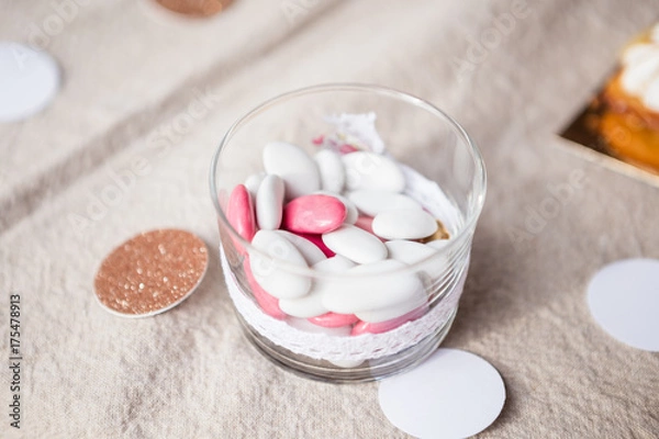 Obraz Bocal dragées mariage