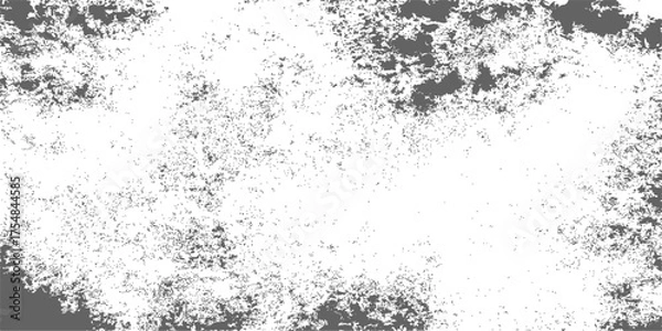 Fototapeta Abstract grunge texture background with black and white paint pattern on old wall surface for design art vintage backdrop