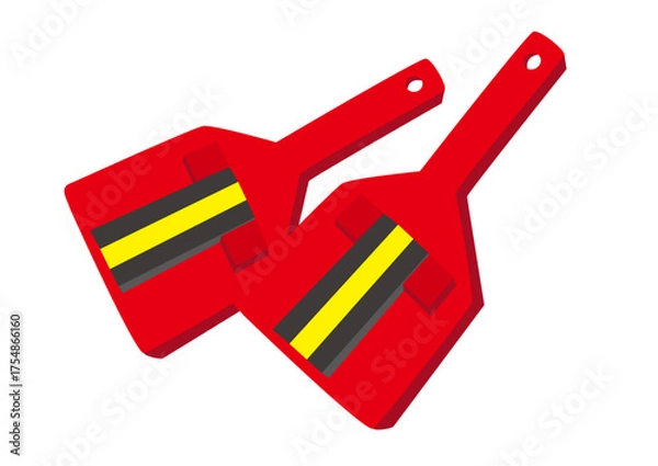 Obraz よさこい踊りの鳴子（なるこ）