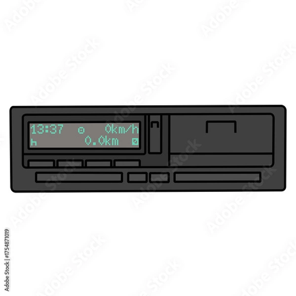 Obraz Tachograph