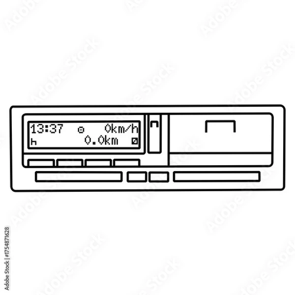 Obraz Tachograph