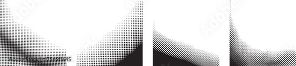 Obraz Abstract square grid patterns contrasting black and white