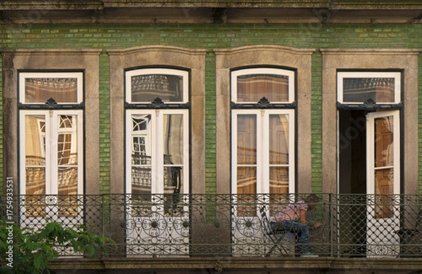 Obraz Art Nouveau Facade in Porto