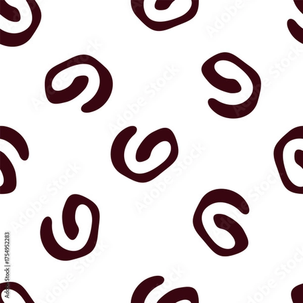 Fototapeta seamless pattern with circles