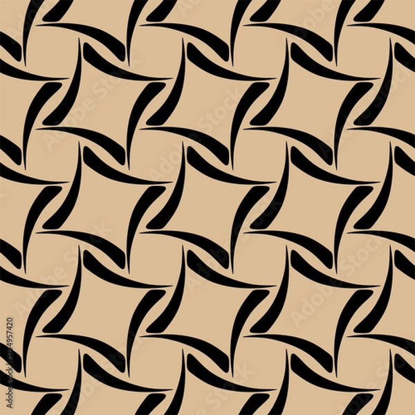 Obraz Seamless abstract geometric pattern.