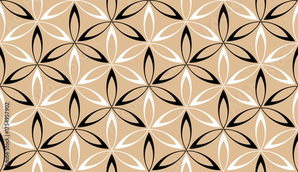 Obraz Seamless abstract geometric pattern.