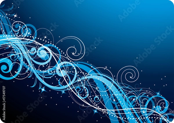 Obraz New Year's background