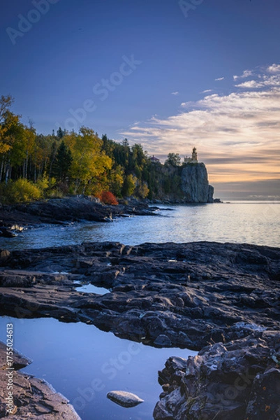 Obraz Split Rock Lighthouse Lake Superior