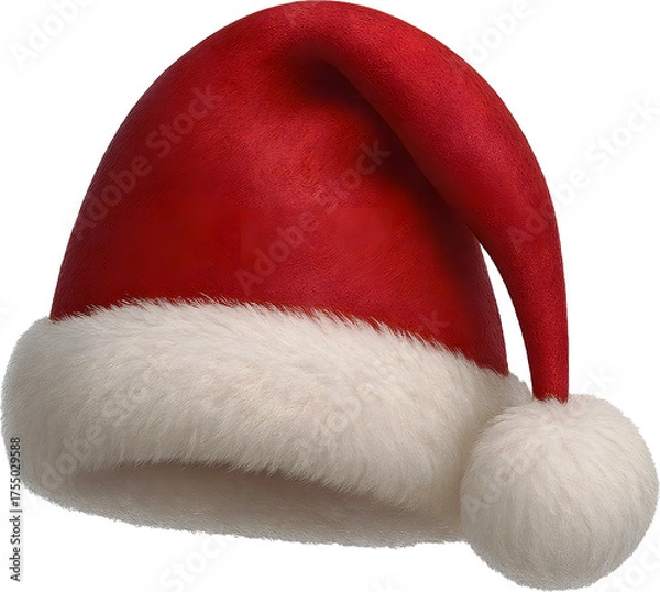 Obraz santa claus red hat
