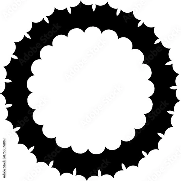 Fototapeta Abstract circular geometric shapes / Formas geométricas circulares abstractas / Abstrakte geometrische Kreisformen