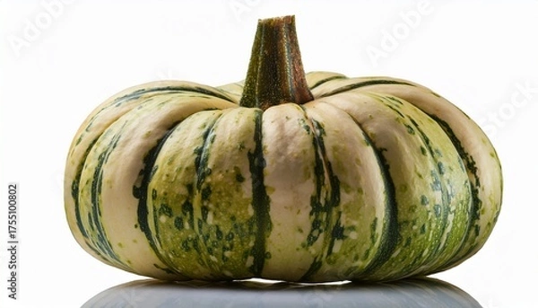 Fototapeta Studio Shot Of A Nice Ornamental Pumpkin On Pure Transparent Png