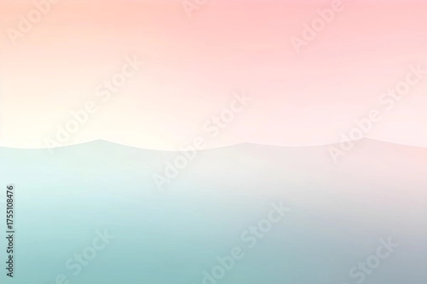 Obraz mountains and clouds