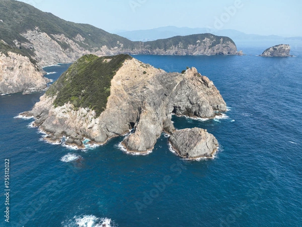 Obraz 愛媛県愛南町　大猿島